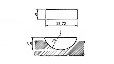WEDGE FOR PUMP GR.2