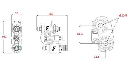 BLOC MULTIFASTER AVEC RACCORDS RAPIDES