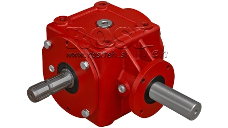 BOÎTE DE VITESSE ANGLE 1:1.56 (56HP-43KW)