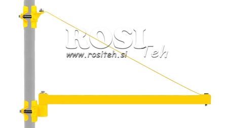 BRAÇO OSCILANTE PARA GUINCHO ELÉTRICO DWI 750 mm 1000 kg