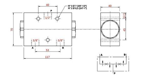 ΒΑΛΒΙΔΑ ΥΔΡΑΥΛΙΚΗΣ ΔΙΑΝΟΜΗΣ ΡΟΗΣ V1027 DFL 60-80 λίτρα - 3/8 - 250 bar (max.300 bar) ΜΕΤΑΛΛΙΚΗ