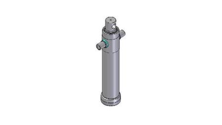 3025F - TELESCOPIC CYLINDER STANDARD/REIKÄ 2 VAIHEITA MATKA 895 HALKAISU 95