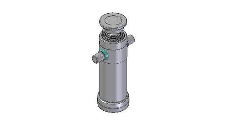 3065S - TELESCOPIC CYLINDER STANDARD/BALL 4 ETAPPI LÖÖK 1050 DIAMEETER 112