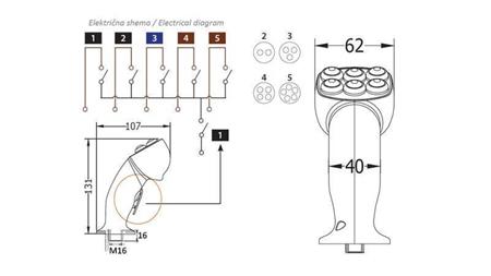 FJERNKONTROLLHÅNDTAK ROSI JOYSTICK - 3 KNAPPEKONTROLL