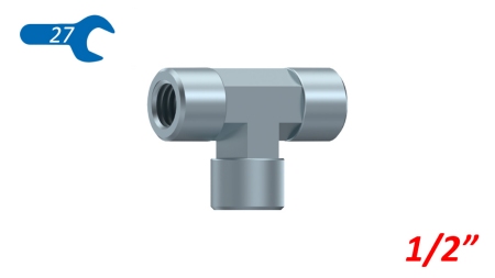 HIDRAULIČNI T KOM ŽENSKI-ŽENSKI 1/2