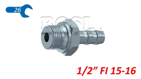 HIDRAULIKUS IDOM FÉRFI 1/2 ZA GUMI CSŐ FI 15-16