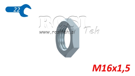 DADO PASSAPARETE M16X1,5