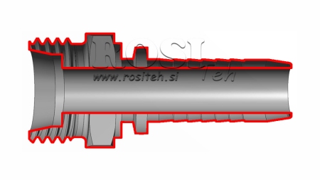 COLLEGAMENTO IDRAULICO CEL 18 L MASCHIO DN16-M26X1.5