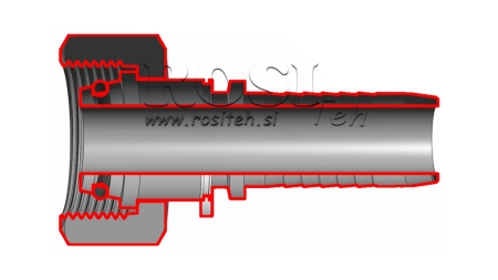 HIDRAULIKUS IDOM DKOS 6 S NŐI DN6-M14x1,5