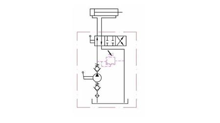 HAND PUMP 12CC -DD- DOUBLE DIRECTION - dimensions