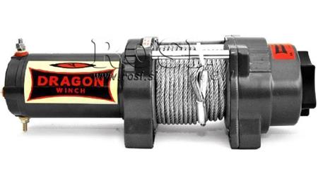 12 V ELEKTRILINE WINCH DWH 4500 HD - 2041 kg