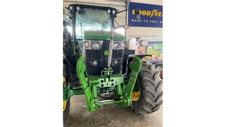 UNIVERSALE FRONTHYDRAULIK CAT. 2 FÜR TRAKTOR 1500 KG - GRÜN (RAL 6001)