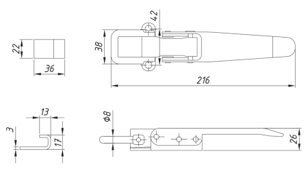 CHIUSURA LATERALE TIPO OCCHIO ECO