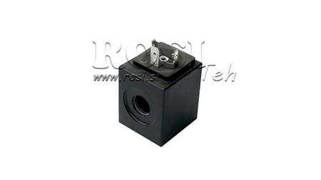 ELEKTROMAGNETICKÁ CÍVKA 24V DC - fi 13mm-38mm IP65