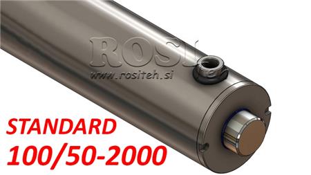 CILINDRO IDRAULICO STANDARD 100/50-2000