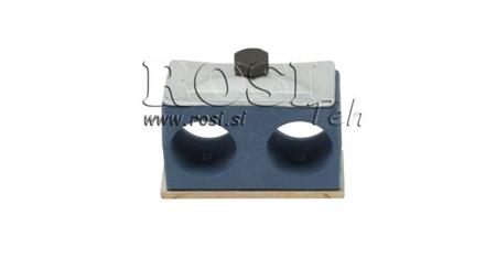 SUPPORT DE TUYAU FI 18 - DOUBLE