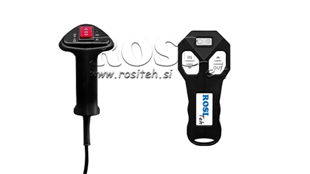 12 V VERRICELLO ELETTRICO RS-8000 - 3620 KG - FUNE D'ACCIAIO - ECO