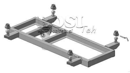 SET DI SUPPORTI PER CAISSON TIPPER Φ60