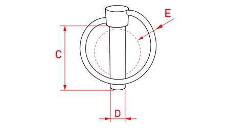 KLAPPSTECKER 8 mm (8 Stück)