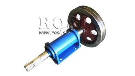 ALBERO CARDANICO IN GHISA CON PULEGGIA 270mm