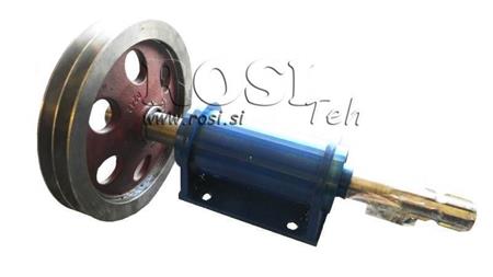 ALBERO CARDANICO IN GHISA CON GIUNTO 270mm