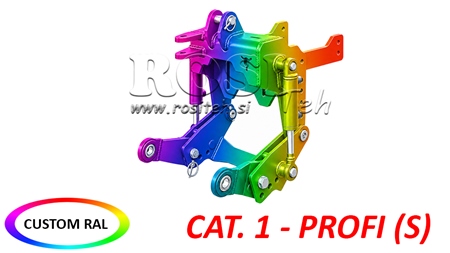 UNIVERSALE FRONTHYDRAULIK CAT. 1 - PROFI STANDARD FÜR TRAKTOR 800 KG (RAL NACH IHRER WAHL)