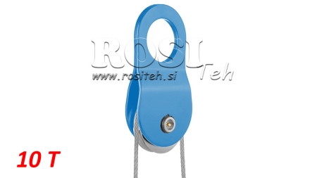 PULEGGIA 10 TONNELLATE