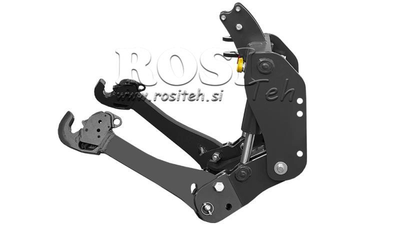 KIT UNIVERSALE IDRAULICO ANTERIORE 3KAT PER TRACTOR 2250KG