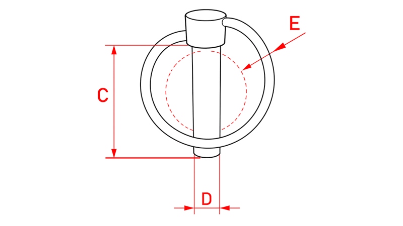 KLAPPSTECKER 11 mm (6 Stück)