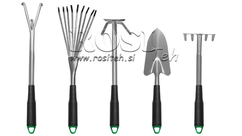 ENSEMBLE D'OUTILS DE JARDIN 5 PCS