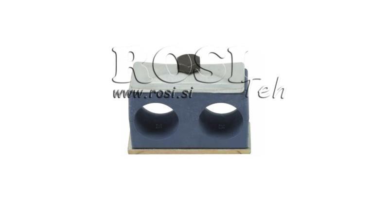 PORTAPIPE DIAMETRO 20 - DOPPIO