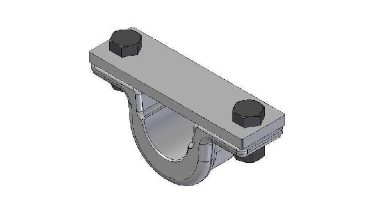FESTE FOR TELESKOPISK SYLINDER FI40-A