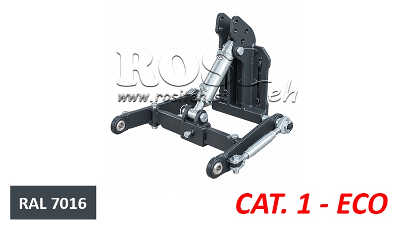 KIT IDRAULICO FRONTALE UNIVERSALE CAT. 1 - ECO PER TRACTOR