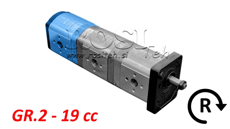 HYDRAULIKUS SZIVATTYÚ 20C19X066 HÁTSÓ GR.2 19 CC JOBB