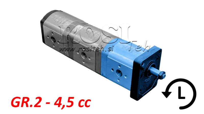 HYDRAULIC PUMP 20A4,5X067 FRONT GR.2 4.5 CC LEFT