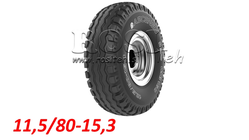 11,5/80-15,3 PNEUMATIKA AW909 14PL S PLATIŠČEM 9,00X15,3