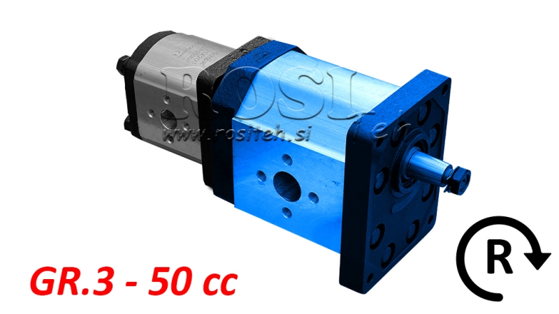 ΥΔΡΑΥΛΙΚΗ ΑΝΤΛΙΑ 30C50X198 ΠΡΩΤΗ ΓΡ.3 ΓΡ.2 50 CC ΔΕΞΙΑ