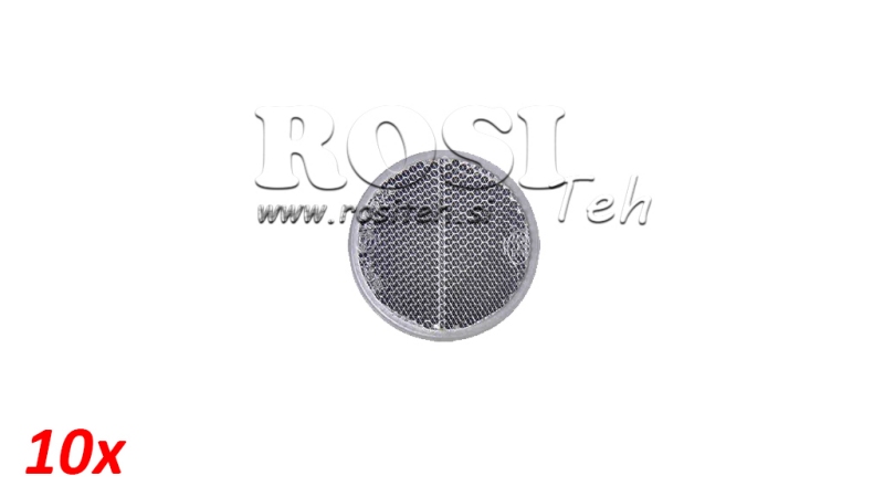 RIFLETTORE TONDO fi60 BIANCO (10pezzi)