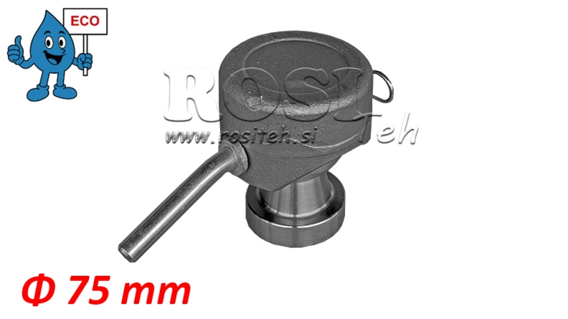 THREE-SIDED BALL FOR TIPPER CAISSON Φ75 ECO