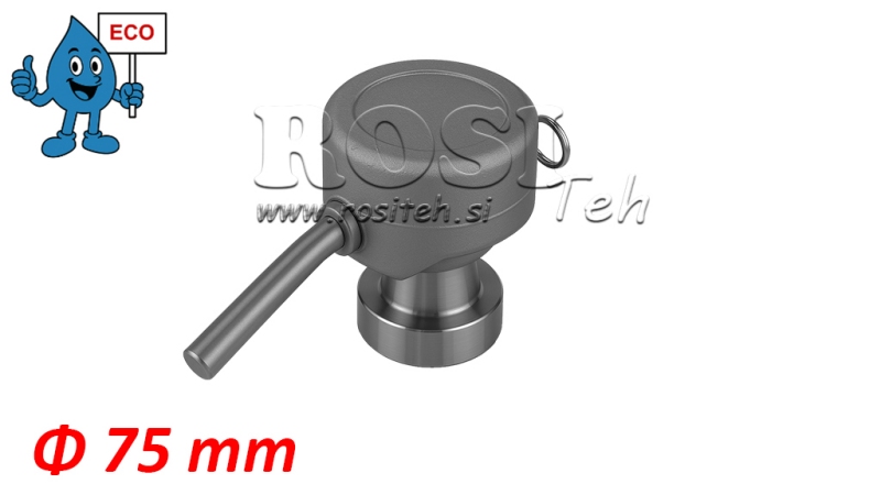 THREE-SIDED BALL FOR TIPPER CAISSON Φ75 ECO