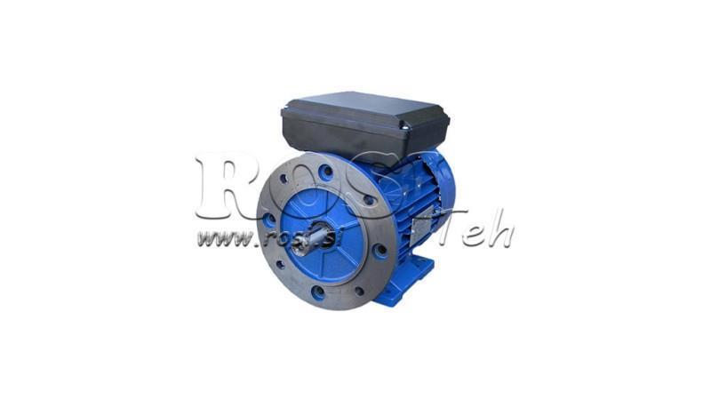 1,1kW-ELECTRIC MOTOR MYT 80 2-2_2720rpm single phase legs+flange-B3B5