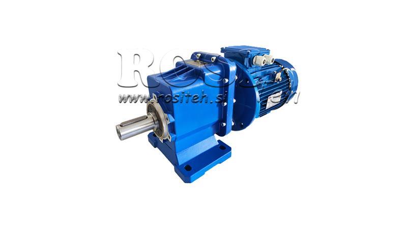 1ph 1,1kW-ELECTRIC MOTOR WITH ERC03 GEARBOX MS90 54 rpm