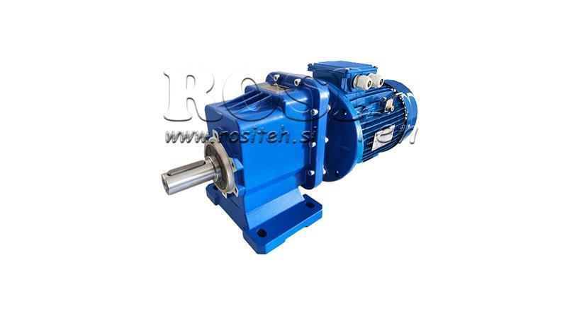 3Fase 1.5kW-MOTORE ELETTRICO CON RIDUTTORE ERC03 MS90 56rpm