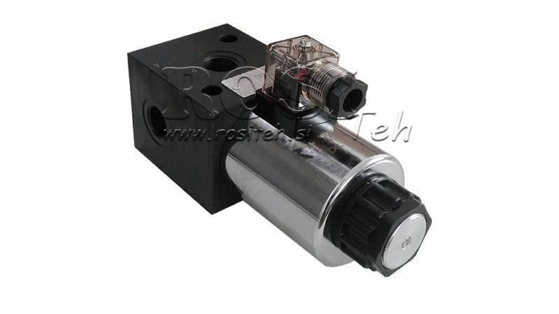 3 WAY VALVE 1/2 12V - 80lit