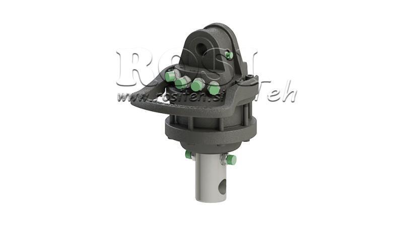 HYDRAULIC ROTATOR 4500/2500 KG WITH AXLE