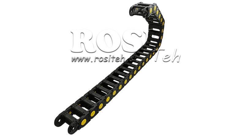 CATENA GUIDA PER TUBI IDRAULICI CK25a (altezza 25mm-larghezza 60mm)