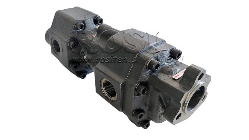 HYDRAULIC CAST IRON PUMP TANDEM 60 60cc-200 bar REVERSIBLE