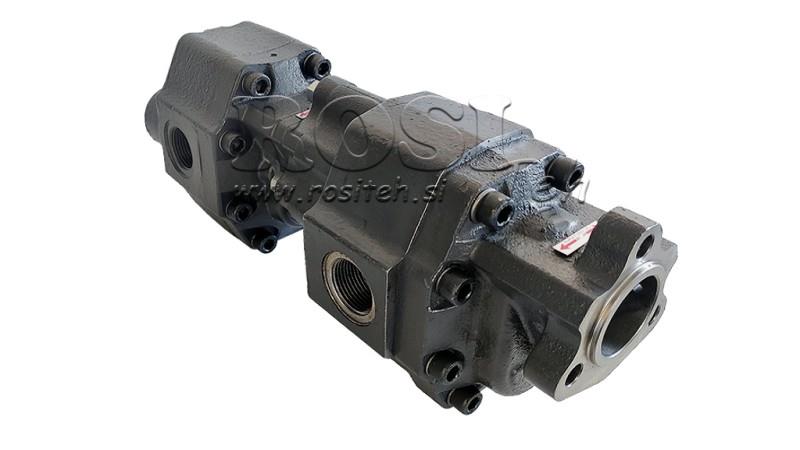 CAST IRON GEAR PUMP TANDEM 60+60cc 200bar REVERSIBLE