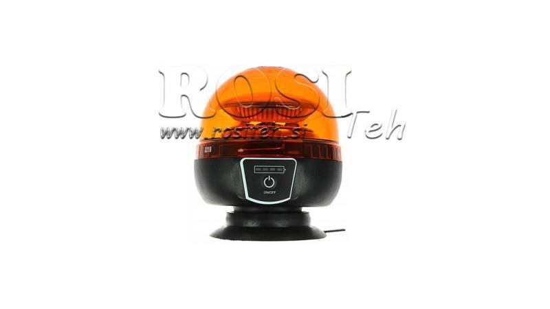 LUCE MAGNETICA ROTANTE A LED - A BATTERIA