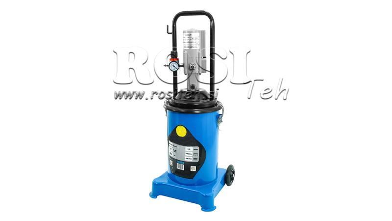 PORTABLE AIR OPERATED GREASE PUMP - PNEUMATIC 12l - 4met